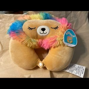 NWT - Lion travel pillow for kids. This Squishmallow is the Lianne version.